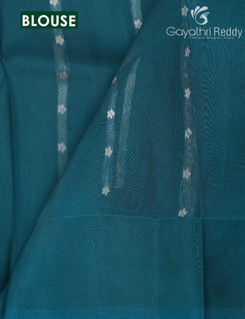 PURE BANARAS KORA SILK-BKS139