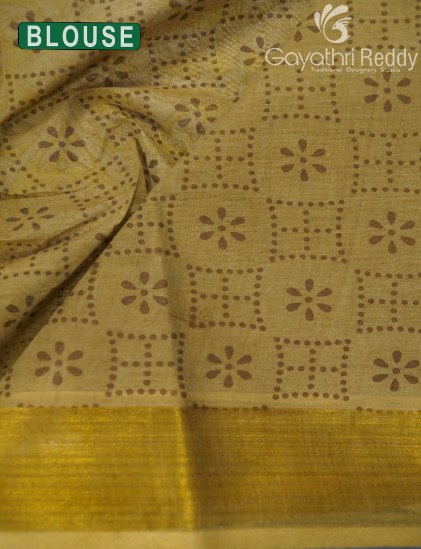 PURE KERALA COTTON PRINTED SAREES-CP19
