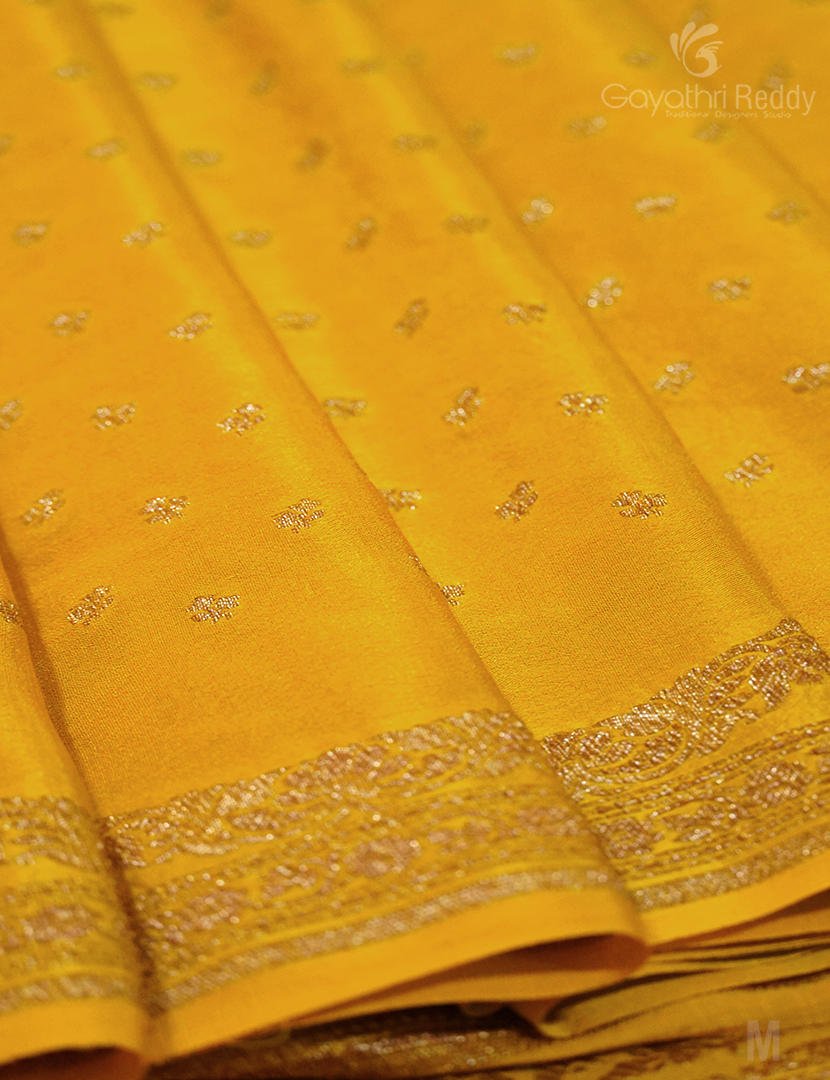 PURE BANARAS GEORGETTE KADDI-BG677