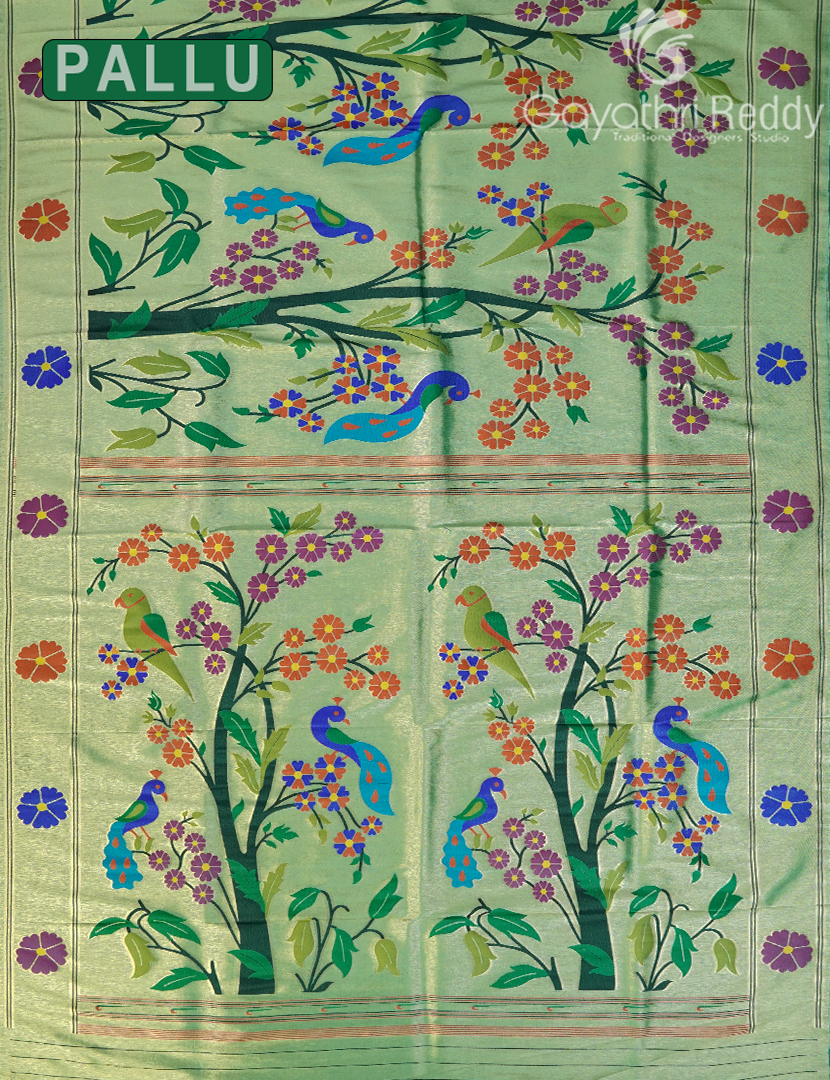 SEMI PAITHANI SAREE-SPS22