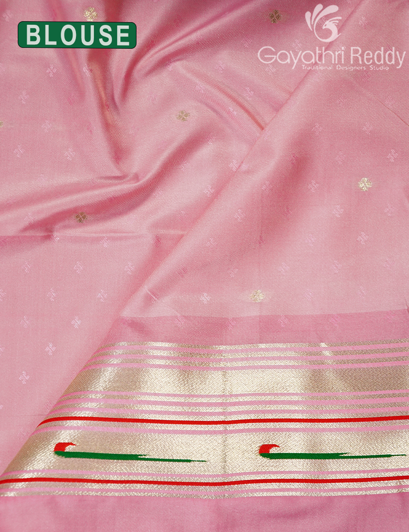 SEMI PAITHANI SAREE-SPS95