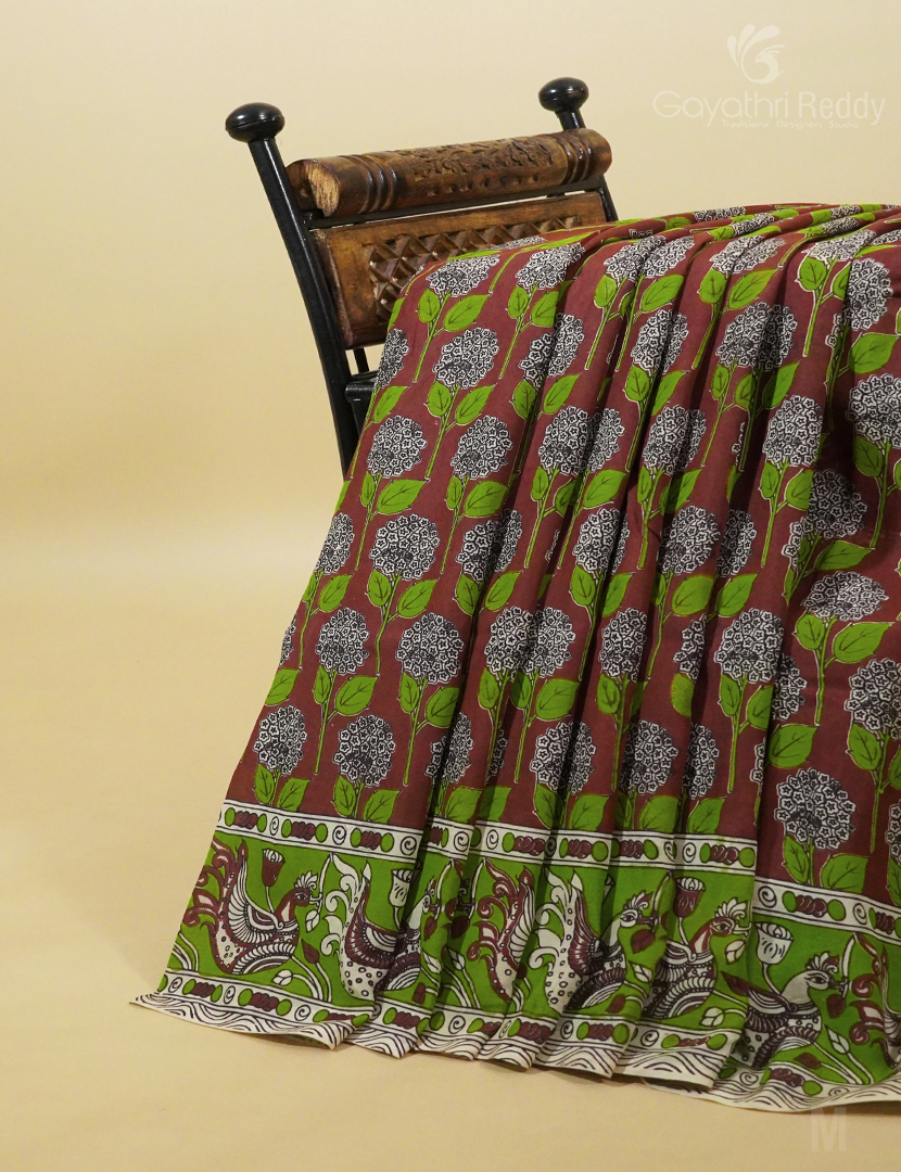 PURE KALAMKARI SILK-KKS49
