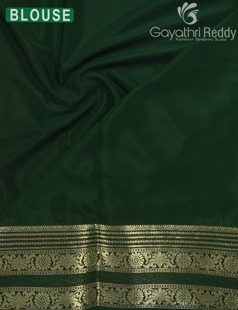 SEMI MYSORE CREPE SAREE-SMC364