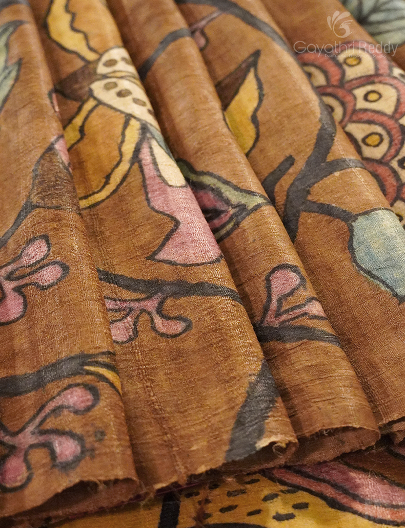 PURE ORGANIC TUSSAR SAREE-TS1307