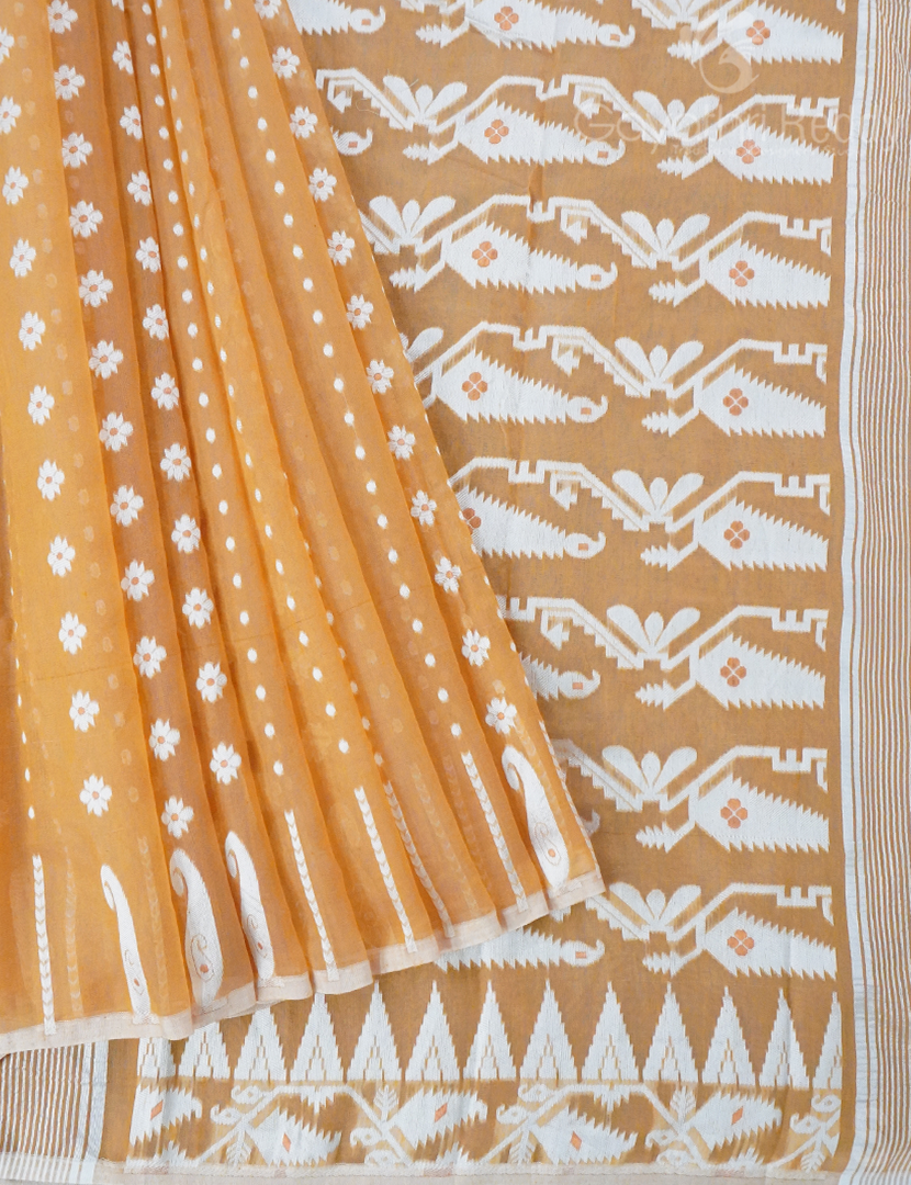 JAMDANI COTTON(WITHOUT BLOUSE)-JMC539