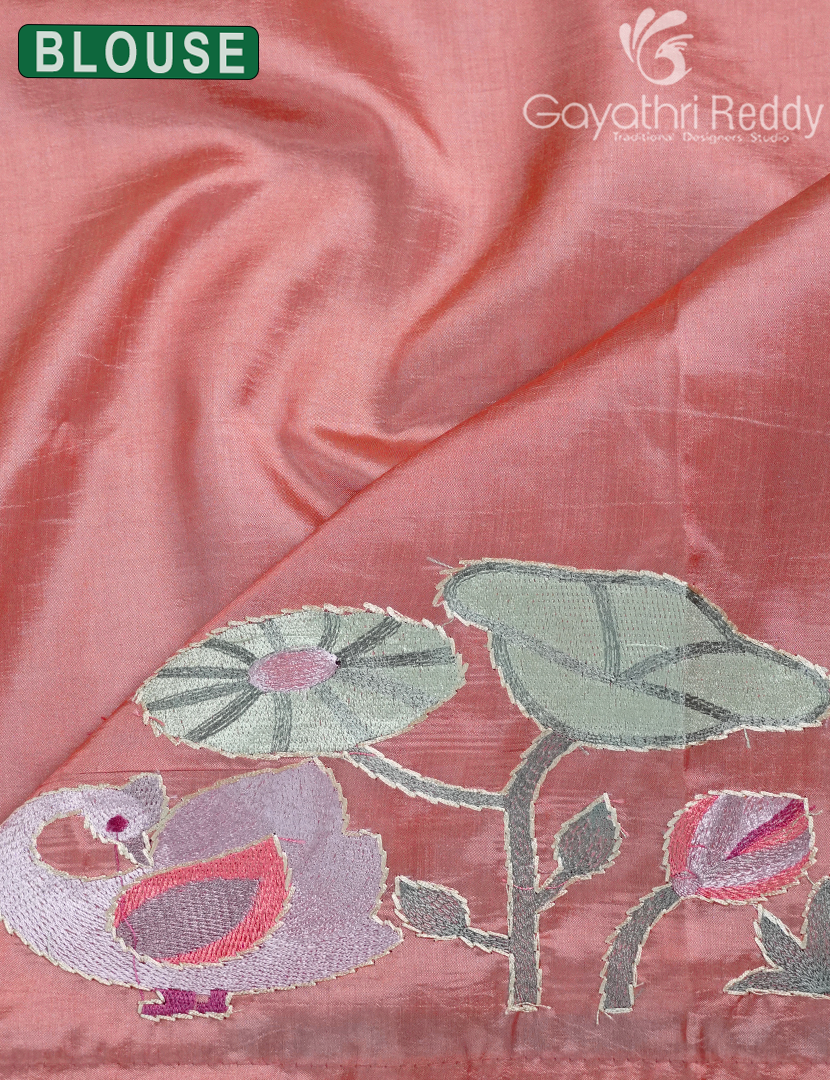 SEMI DUPION SILK WORK-SDSW7
