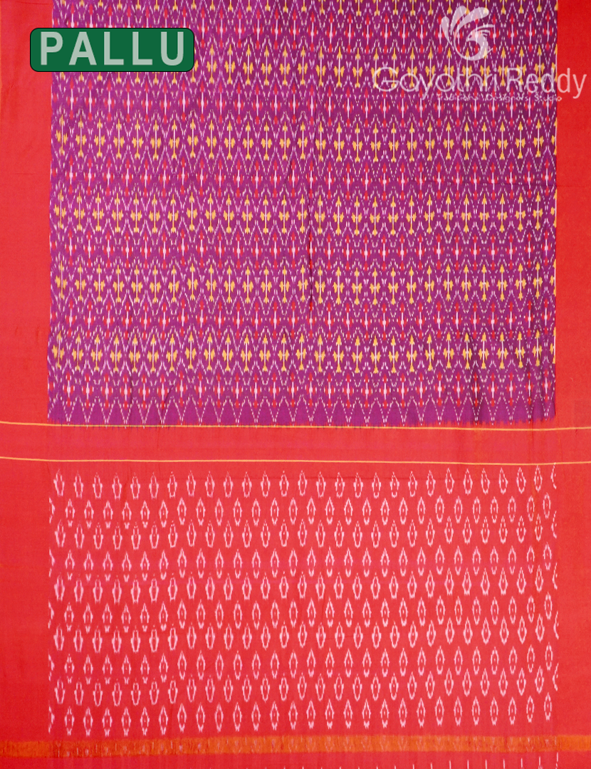 PURE IKKAT COTTON SAREE-IKC1113