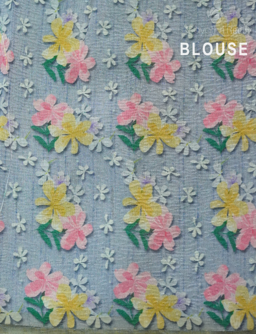 WRINKLE ORGANZA SAREE-OP578