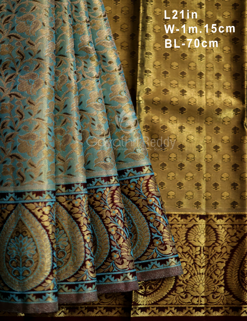 PURE KANCHI PATTU LEHENGA-KPL613