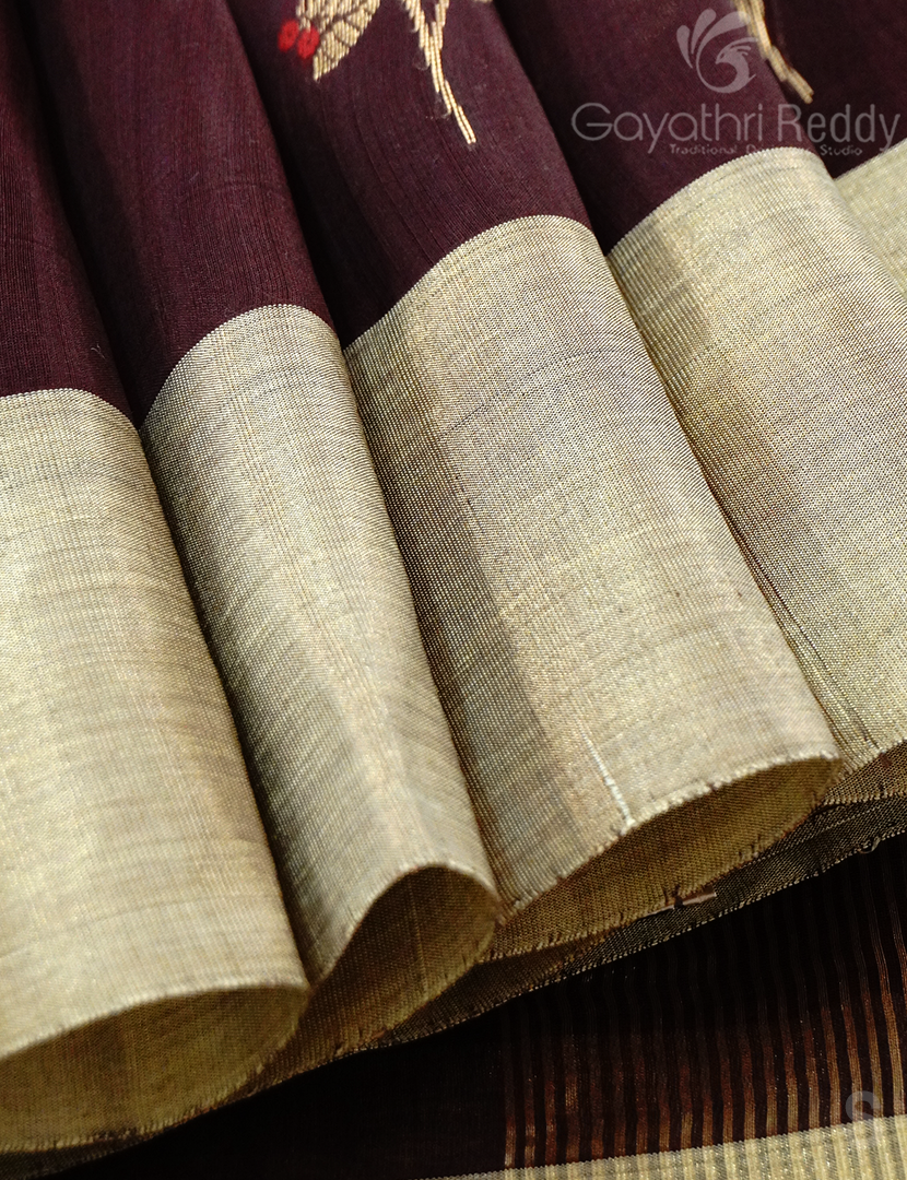 PURE CHANDERI SICO SAREE-PCS646