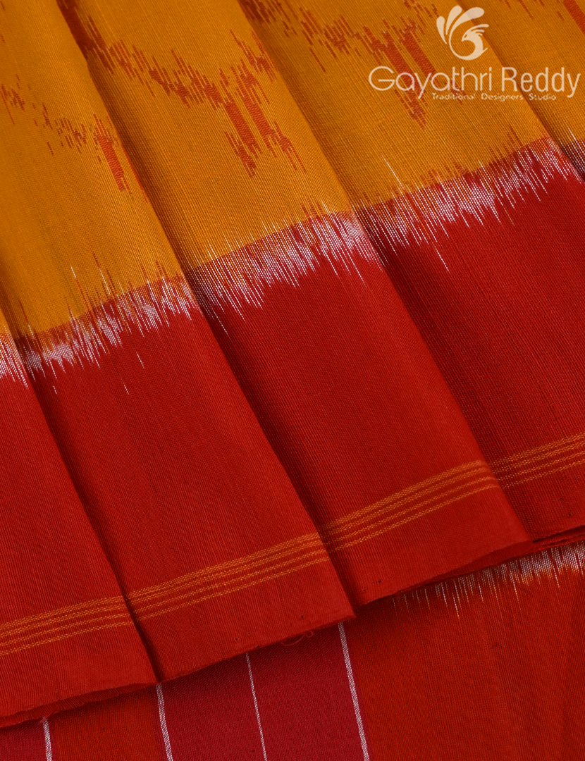 PURE IKKAT COTTON (H.L) SAREE-IKC1050