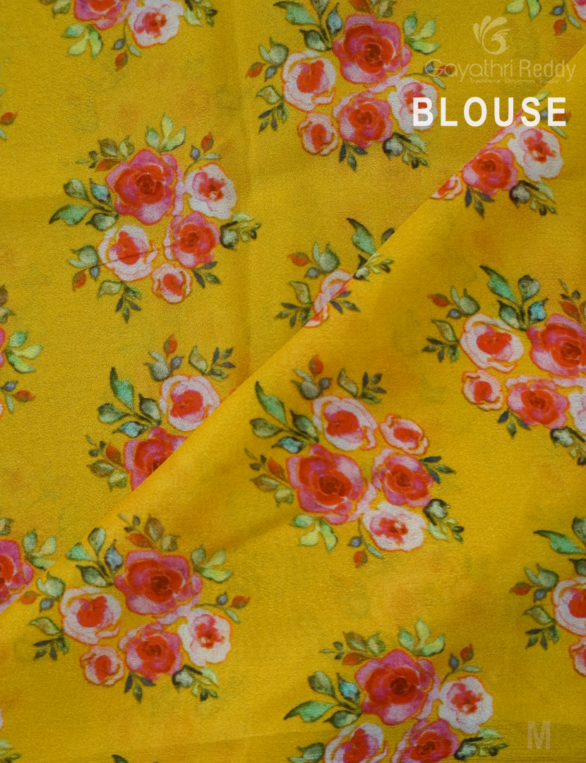 GEORGETTE PRINTED SAREE-PGP36