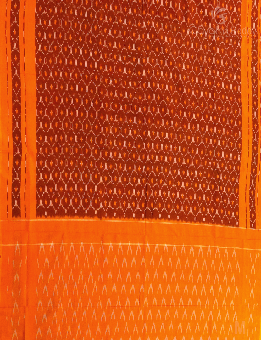 PURE IKKAT COTTON (WITHOUT BLOUSE)-IKC1004