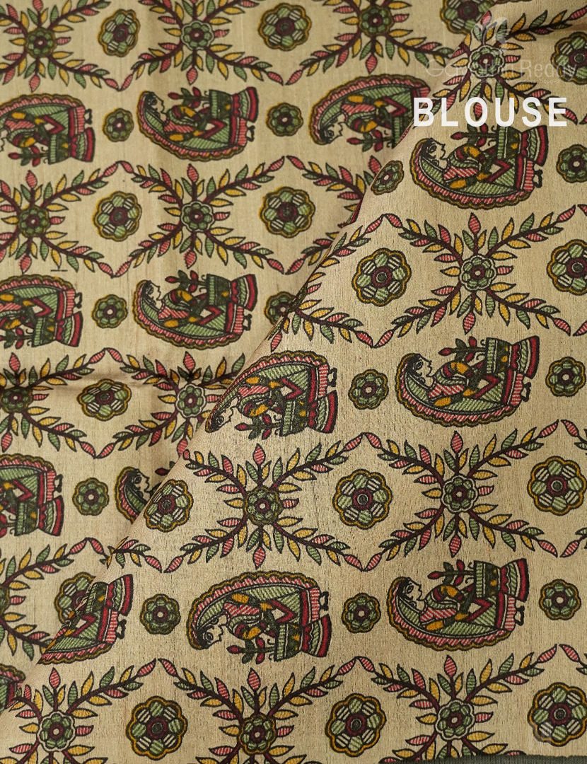 PURE DESI TUSSAR SILK-TS1361