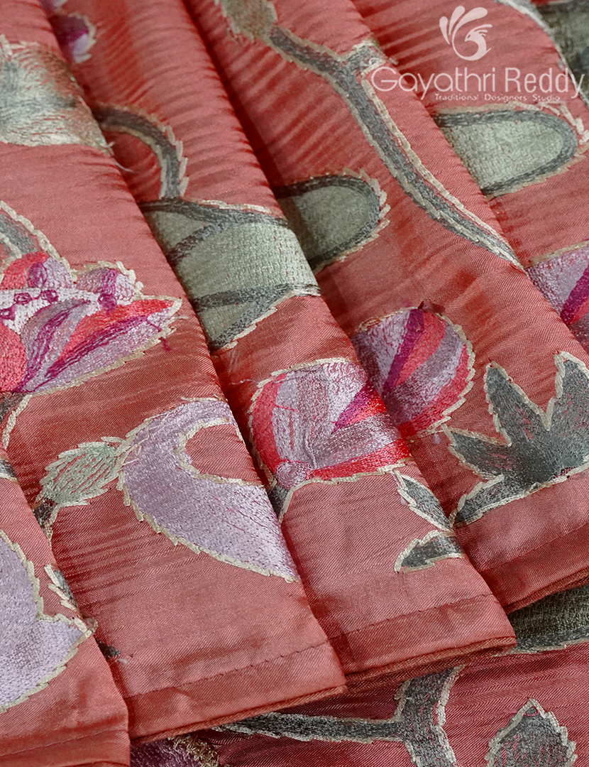 SEMI DUPION SILK WORK-SDSW7