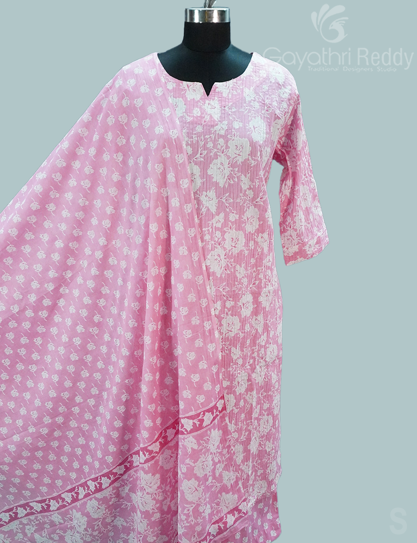 READYMADE DRESS SET(3PC)-KDS1152