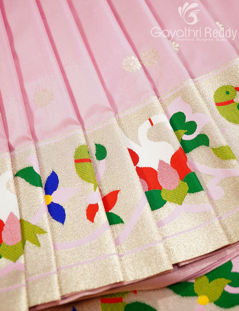 SEMI PAITHANI SAREE-SPS95