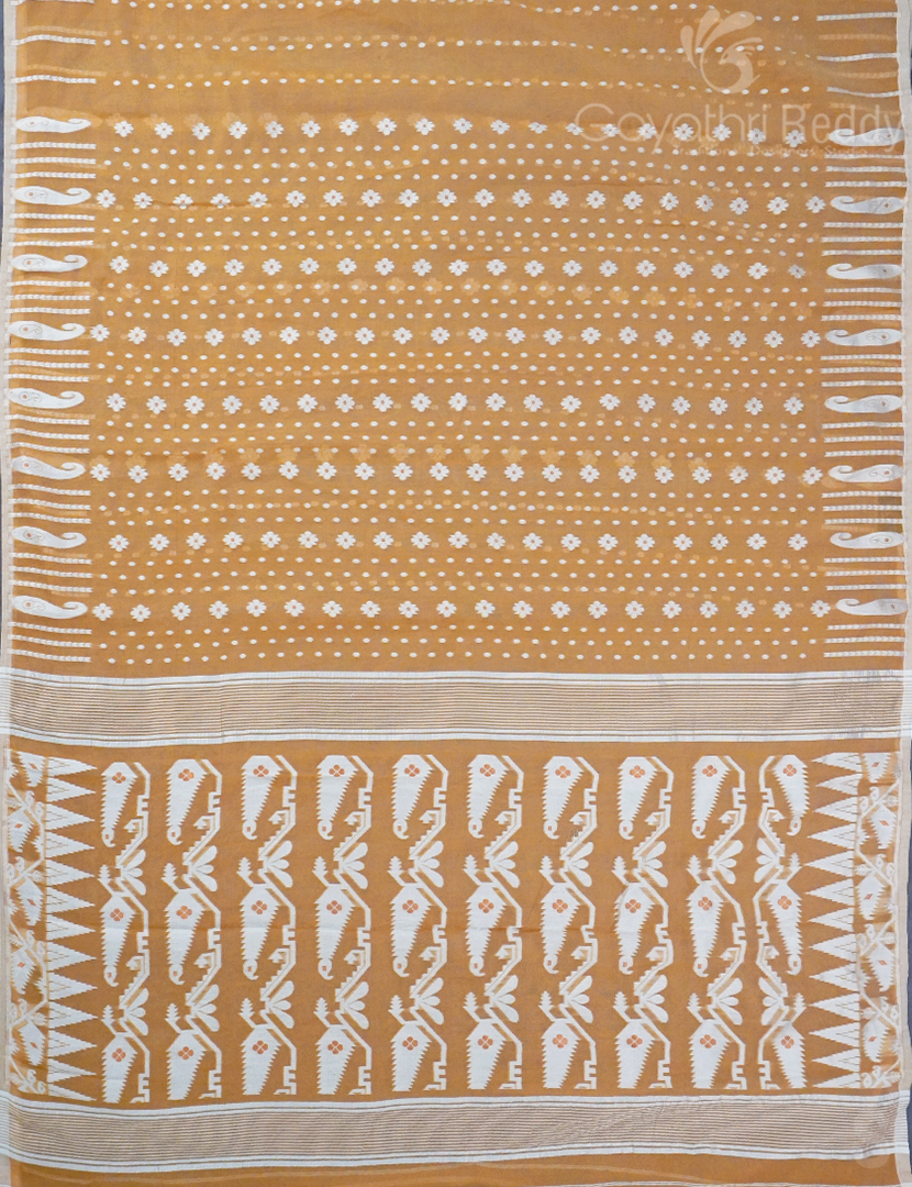 JAMDANI COTTON(WITHOUT BLOUSE)-JMC539