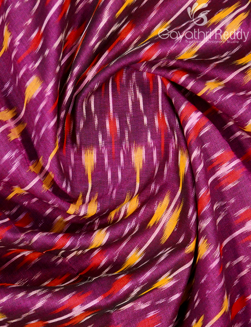 PURE IKKAT COTTON SAREE-IKC1113