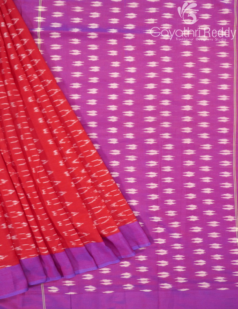 PURE IKKAT COTTON SAREE-IKC1114