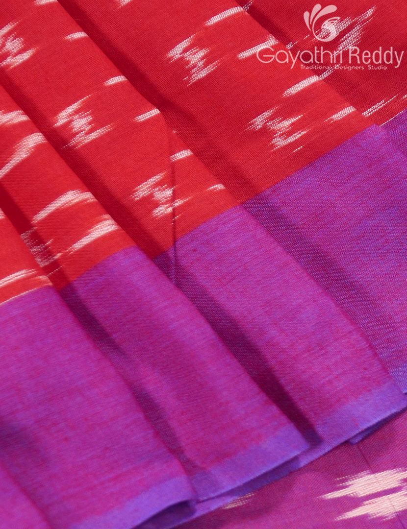 PURE IKKAT COTTON SAREE-IKC1114