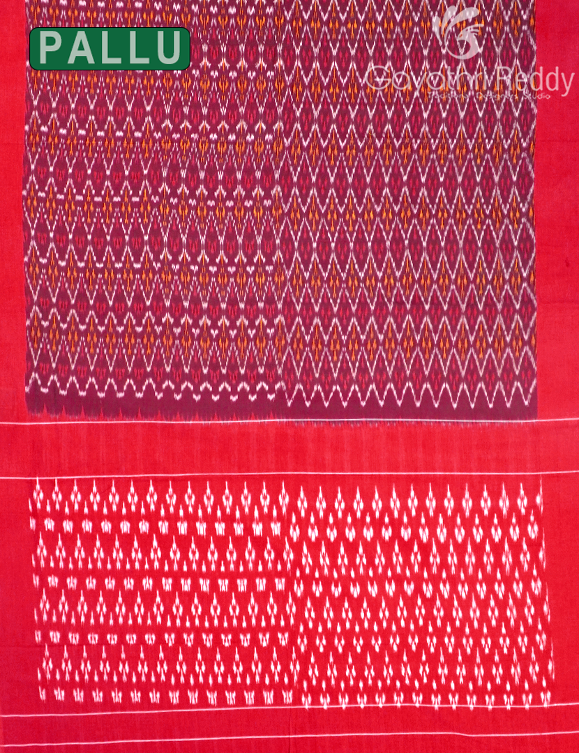 PURE IKKAT COTTON SAREE-IKC1115