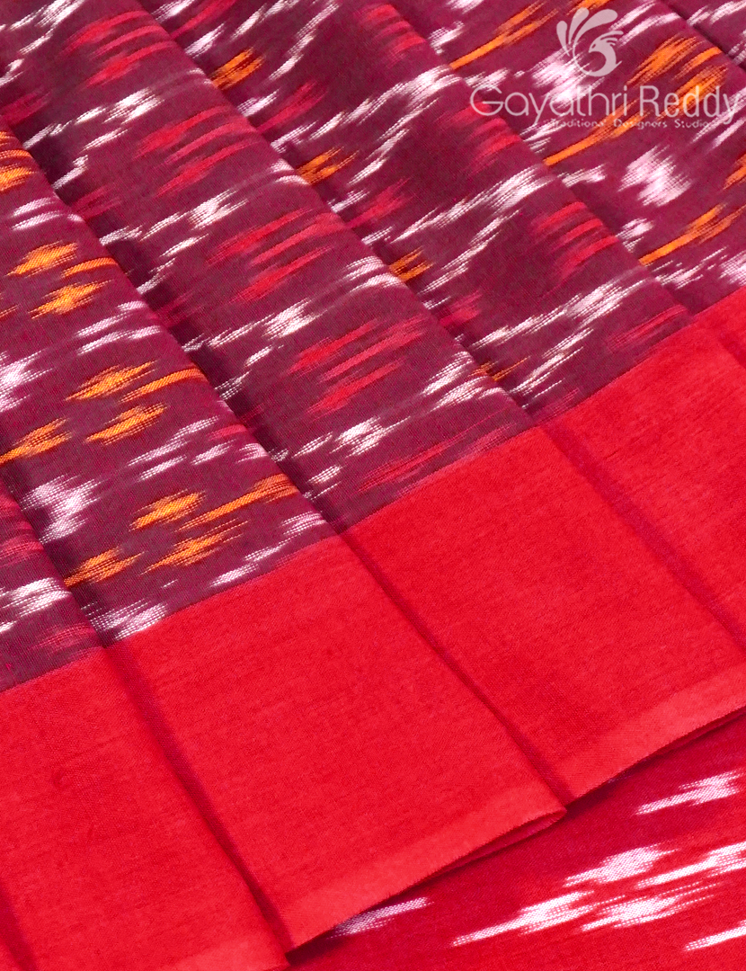PURE IKKAT COTTON SAREE-IKC1115