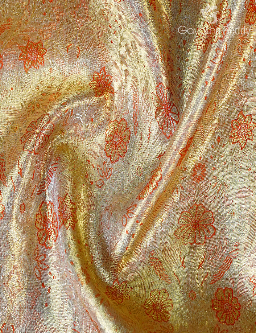 PURE KANCHI TISSUE SAREE-KP8570