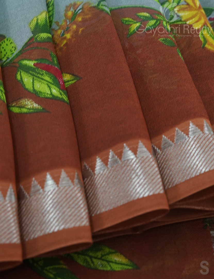 MANGALAGIRI PATTU PRINTED SAREE-MGP1103