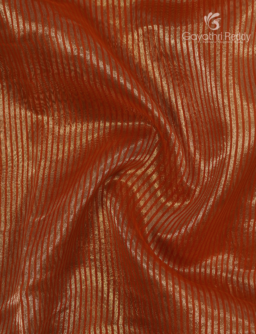 Pure Tissue Saree in Bridal Red