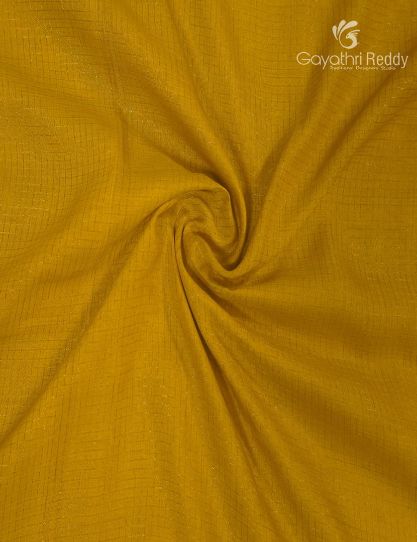 Pure Munga Silk Saree in Yellow