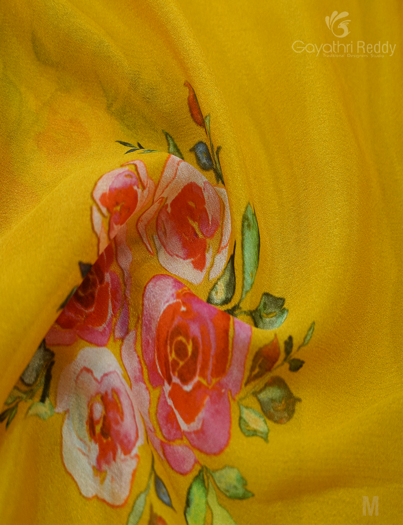 GEORGETTE PRINTED SAREE-PGP36