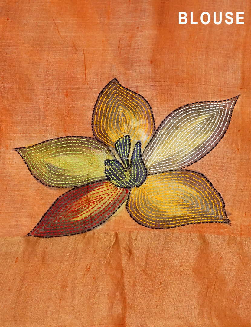 PURE DESI TUSSAR KANTA WORK-TS725