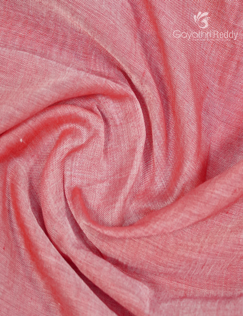 Pure Narayanpet Cotton Saree in Baby Pink