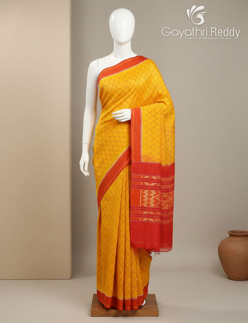 PURE IKKAT COTTON (H.L) SAREE-IKC1050