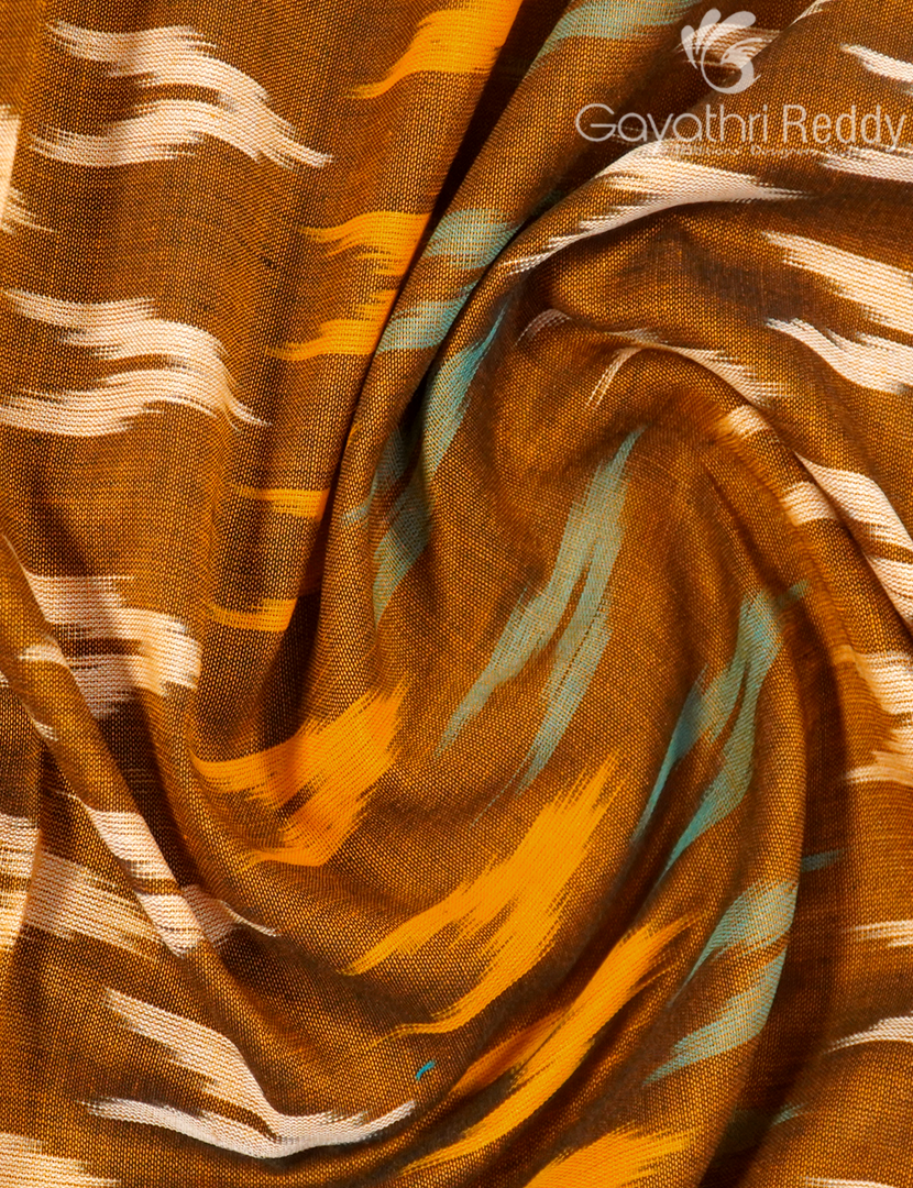PURE IKKAT COTTON SAREE-IKC1116