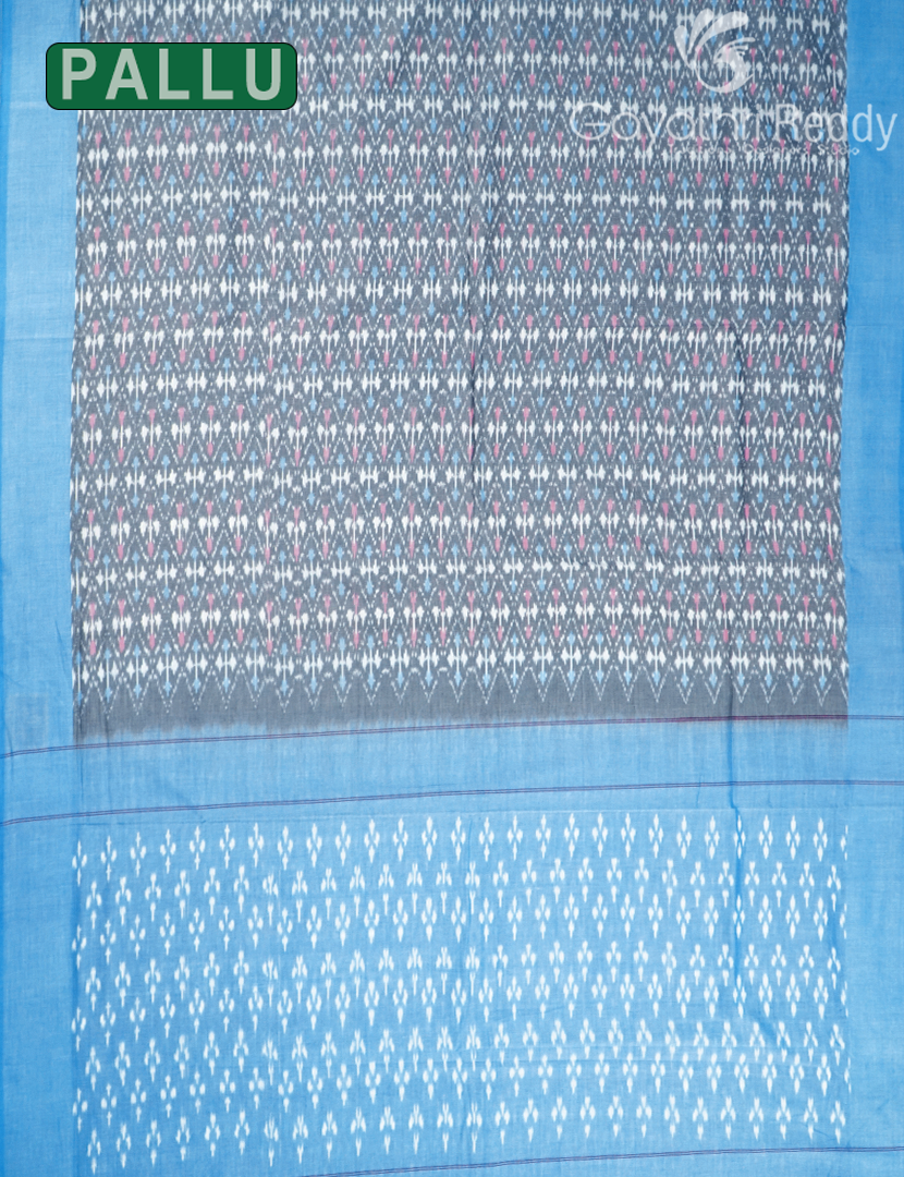 PURE IKKAT COTTON SAREE-IKC1117