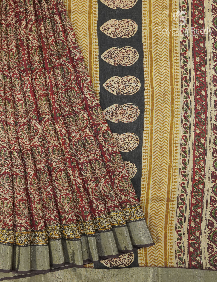 SEMI TUSSAR SILK SAREE-ST1173