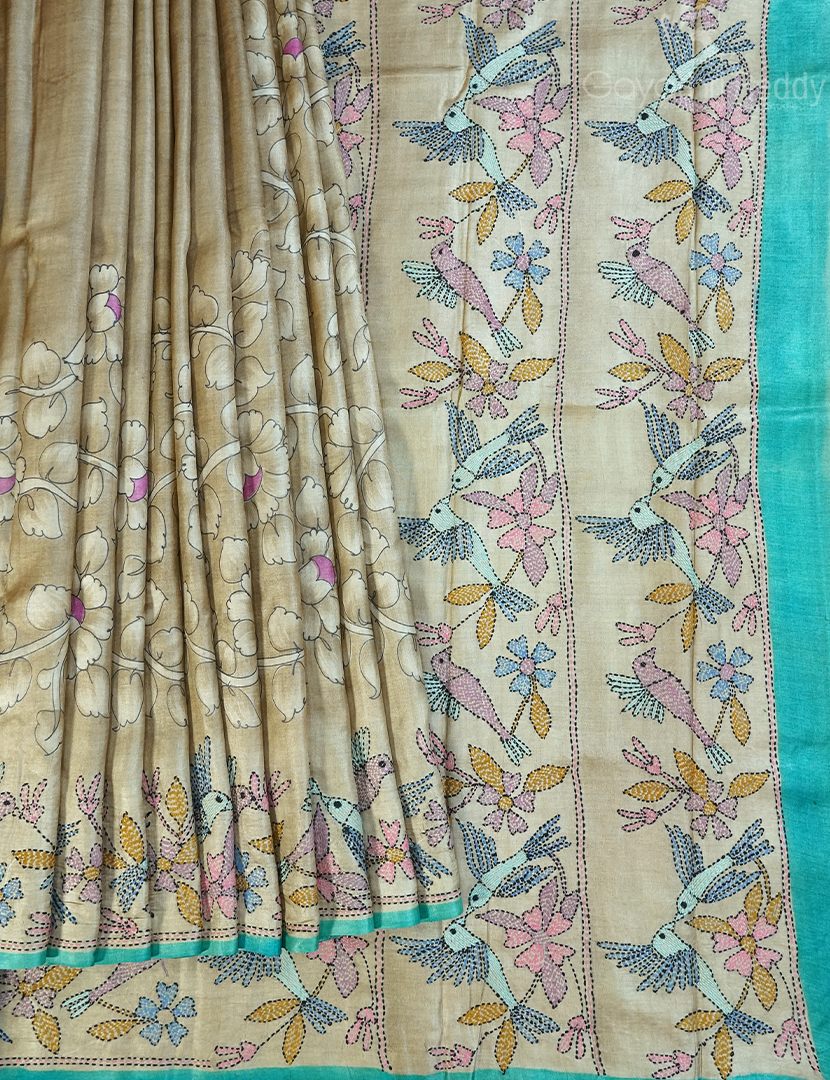 PURE DESI TUSSAR KANTA WORK-TS1521