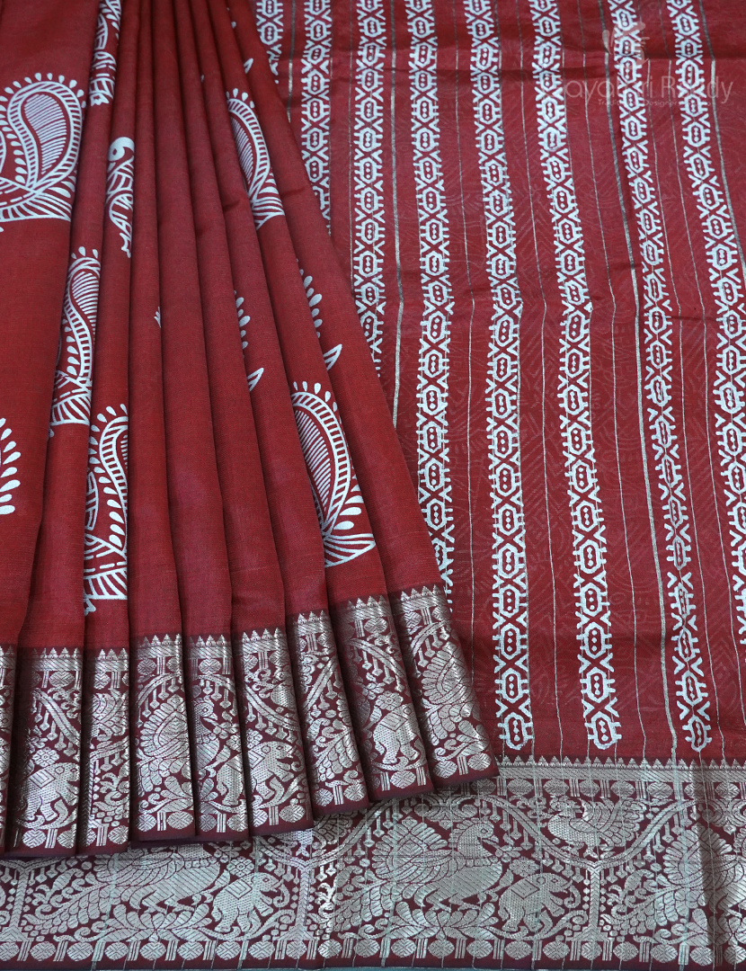 MANGALGIRI PATTU PRINTED-MGP1077