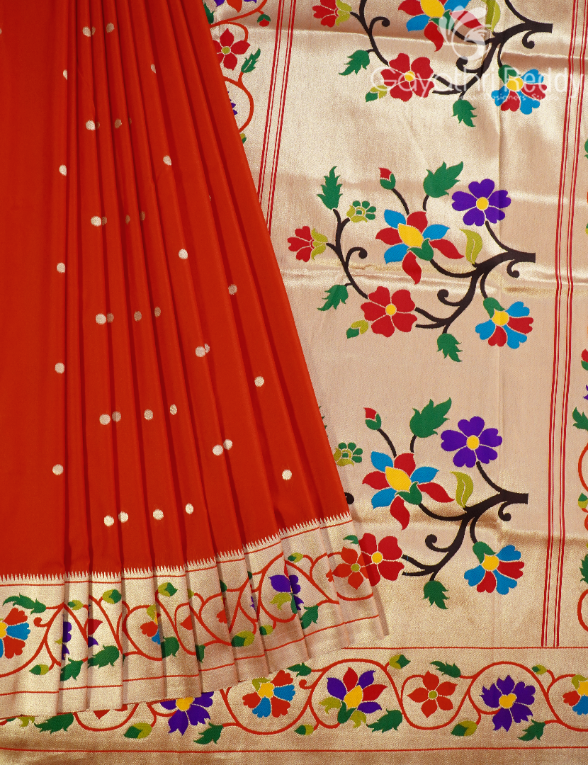 SEMI PAITHANI SAREE-SPS96