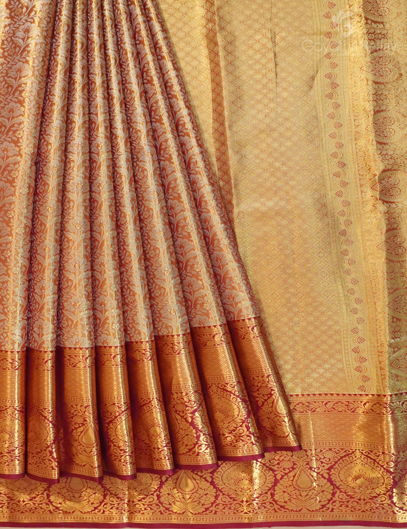 PURE KANCHI TISSUE PATTU-KP6949