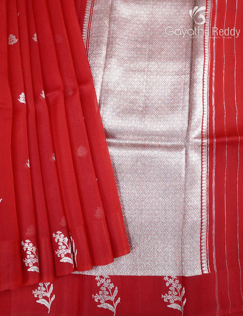 PURE BANARAS KORA SILK-BKS140