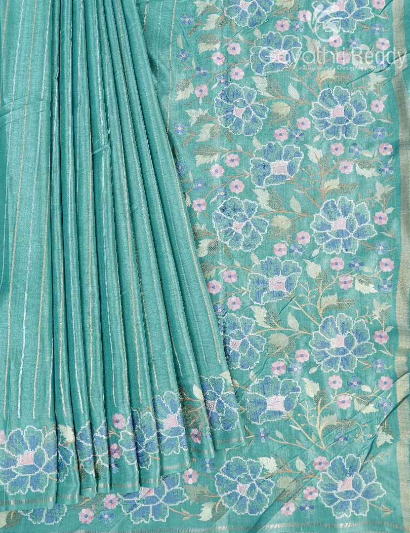 SEMI TUSSAR SAREE -ST1041