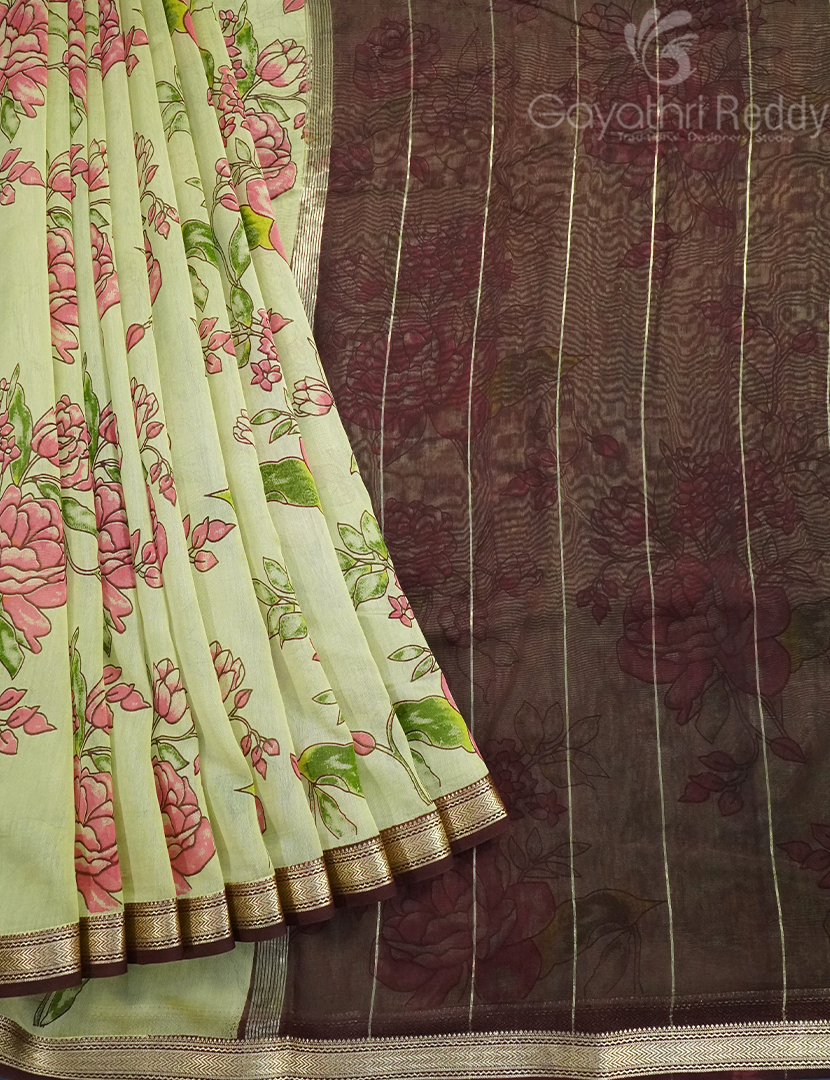 PURE CHANDERI PRINTED-CHS242