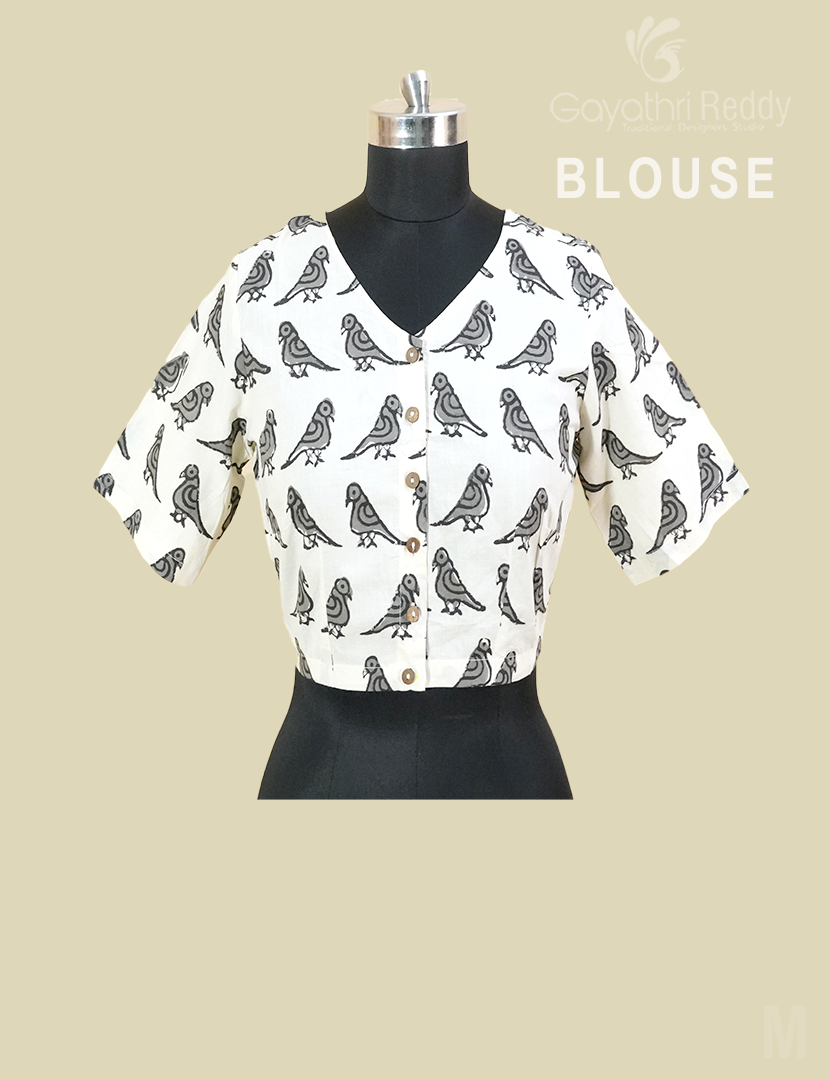 COTTON READYMADE BLOUSE-RMB59