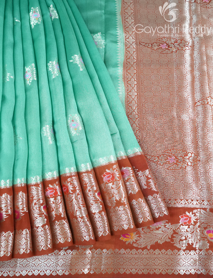 MANGO SILK SAREE -PRM966