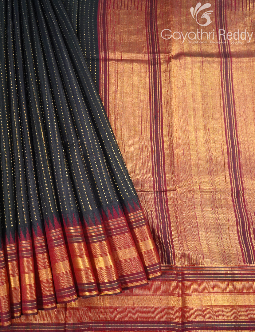 PURE KHADI PATTU SAREE-KHP1360
