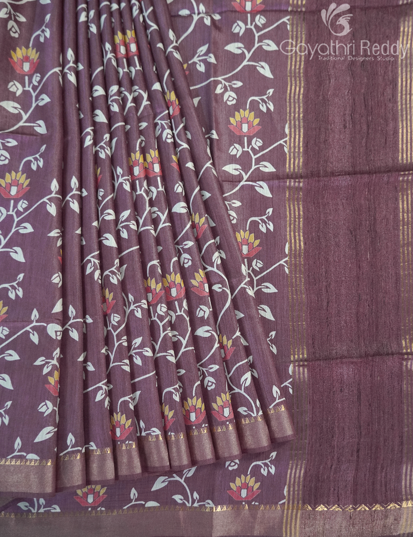 PURE DESI TUSSAR SILK-TS1532