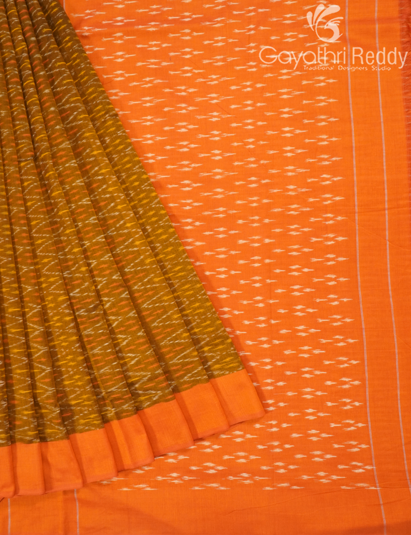 PURE IKKAT COTTON SAREE-IKC1118